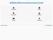 Tablet Screenshot of diemaklerei.at